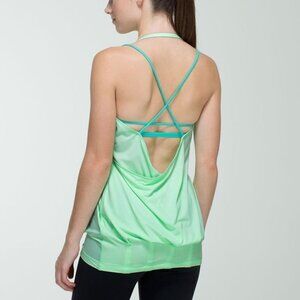 Lululemon Flow & Go Tank Fresh Teal / Bali Breeze